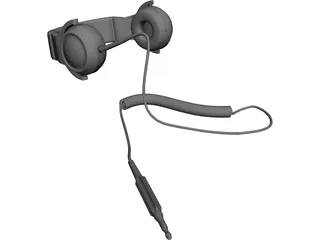 Headphones 3D Model 3D Preview