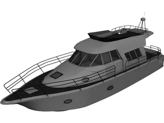 Sailboat 3D Model