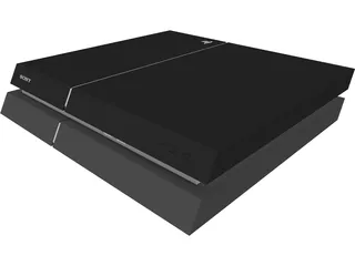 Sony PlayStation 4 (PS4) 3D Model