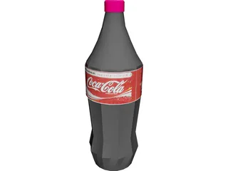 Coca Cola Bottle 3D Model 3D Preview