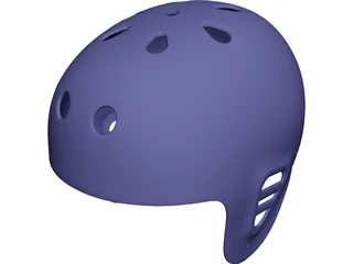 Fullcut Helmet Shell CAD 3D Model