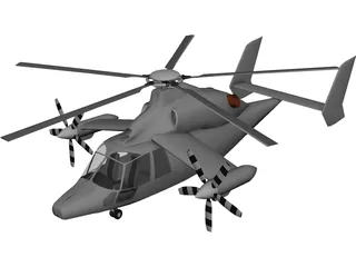 Eurocopter X3 3D Model