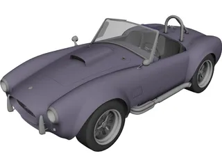 Shelby Cobra 3D Model