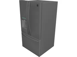 Kenmore ELITE 33 Fridge CAD 3D Model