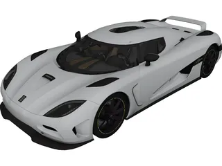 Koenigsegg Agera 3D Model