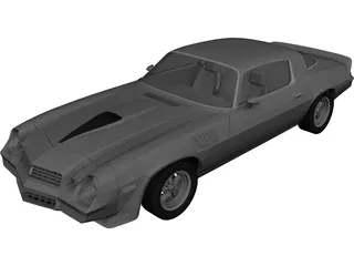 Chevrolet Camaro Z28 (1979) 3D Model