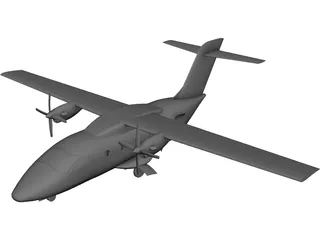 Evektor EV-55 Outback CAD 3D Model