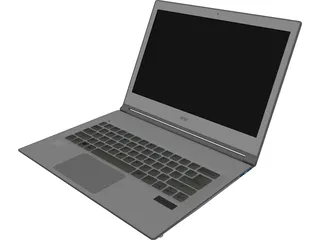 Acer Aspire S7 Notebook 3D Model