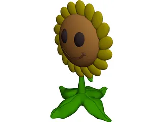 Sunflower 3D Model