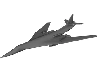 Tupolev Tu-160 3D Model