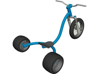 Drift Trike 3D Model
