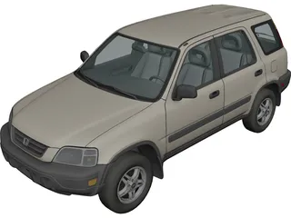 Honda CR-V (2001) 3D Model