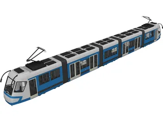 Electric train 3D Model