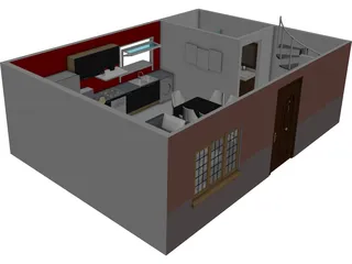 Small Room 3D Model