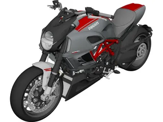 Ducati Diavel 3D Model