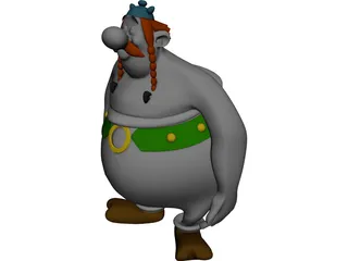 Obelix 3D Model