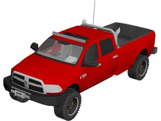 Dodge Ram 2500 (2013) 3D Model