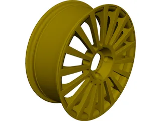 Wheel Scorro S-173 CAD 3D Model