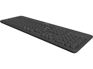 Dell Keyboard 3D Model