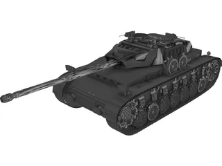 Panzer 3D Model