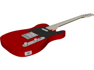 Fender Telecaster 3D Model