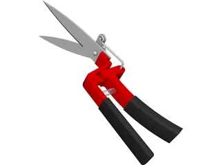 Garden Scissors 3D Model