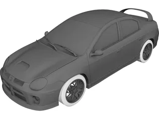 Dodge Neon SRT-4 (2005) 3D Model