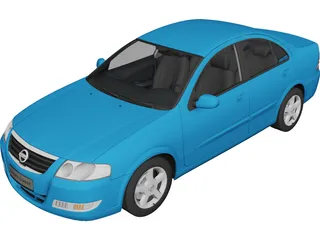 Nissan Almera Classic (2006) 3D Model