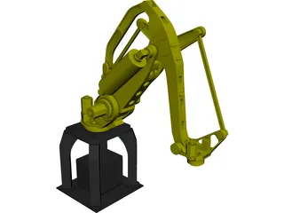 Fanuc Robotics M-410iB CAD 3D Model