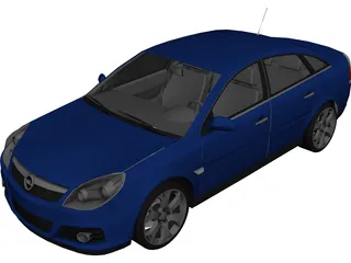 Opel Vectra (2005) 3D Model