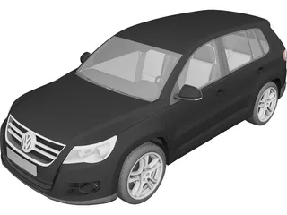 Volkswagen Tiguan (2011) 3D Model