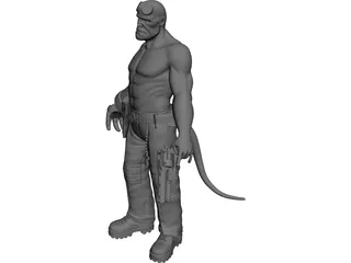 Hellboy 3D Model