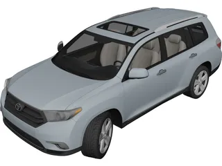 Toyota Highlander (2011) 3D Model
