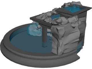 Fountain 3D Model