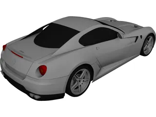 Ferrari 599 GTB Fiorano  3D Model