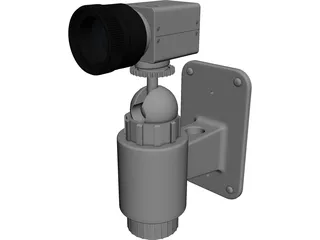 Security Camera 3D Model