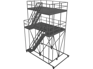 Scaffold 3D Model