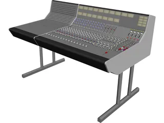 API 1608 Console 3D Model