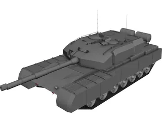 Arjun Tank 3D Model