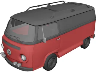 Volkswagen Type 2 3D Model