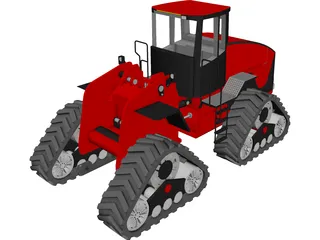 Tractor CAD 3D Model