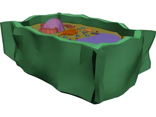 Plant Cell 3D Model