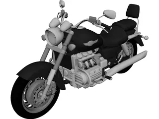 Honda Valkyrie F6C 3D Model