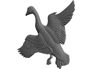 Canadian Goose 3D Model