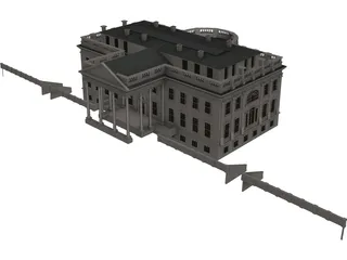 White House 3D Model