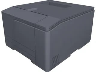 Printer HP LaserJet Colour Pro 200 M251N CAD 3D Model