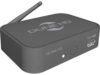 DUNE-HD TV-102W 3D Model