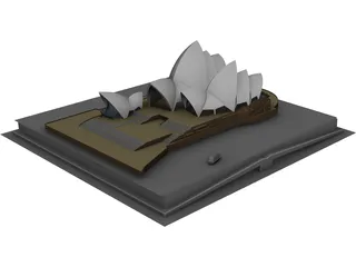 Sydney Opera House 3D Model