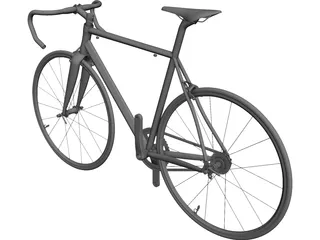 Road Bike 3D Model