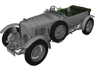 Bentley (1930) 3D Model